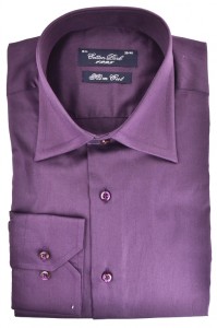 chemise-violette-cintrée-chic-cotton-park